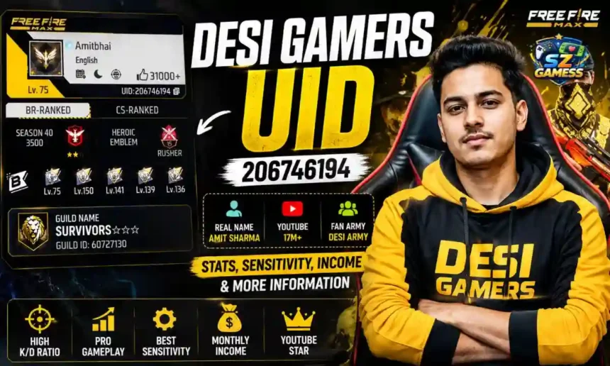 desi gamers uid